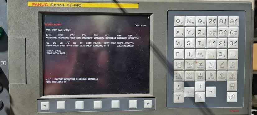 Bursa Fanuc CNC servo alarm ve sistem alarm servisi
